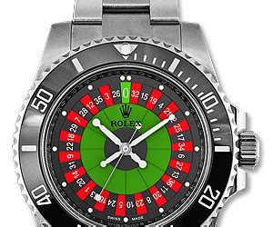 roulette watch rolex